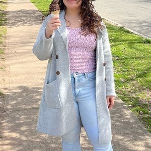 Eliza smocked cropped blouse